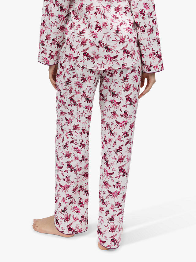 Cyberjammies Berry Print Pyjama Bottoms, Cream