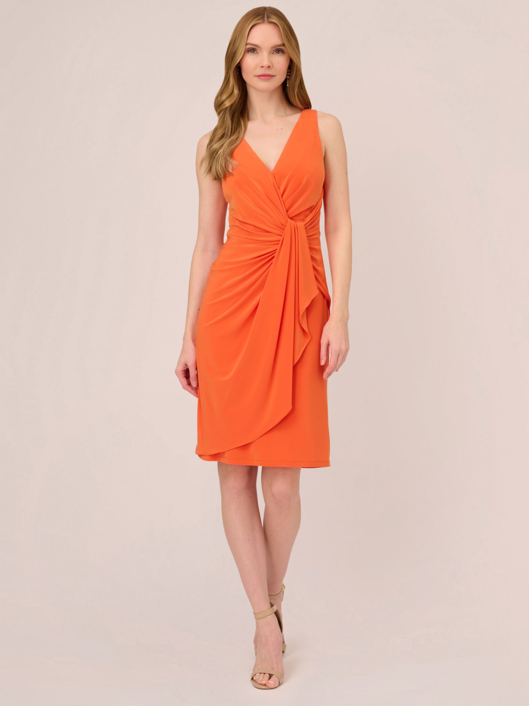 Buy Adrianna Papell Jersey Draped Dress, Tigerlily Online at johnlewis.com