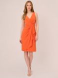 Adrianna Papell Jersey Draped Dress, Tigerlily