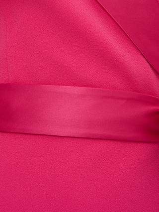 Adrianna Papell Crepe Tuxedo Dress, Cabaret Pink