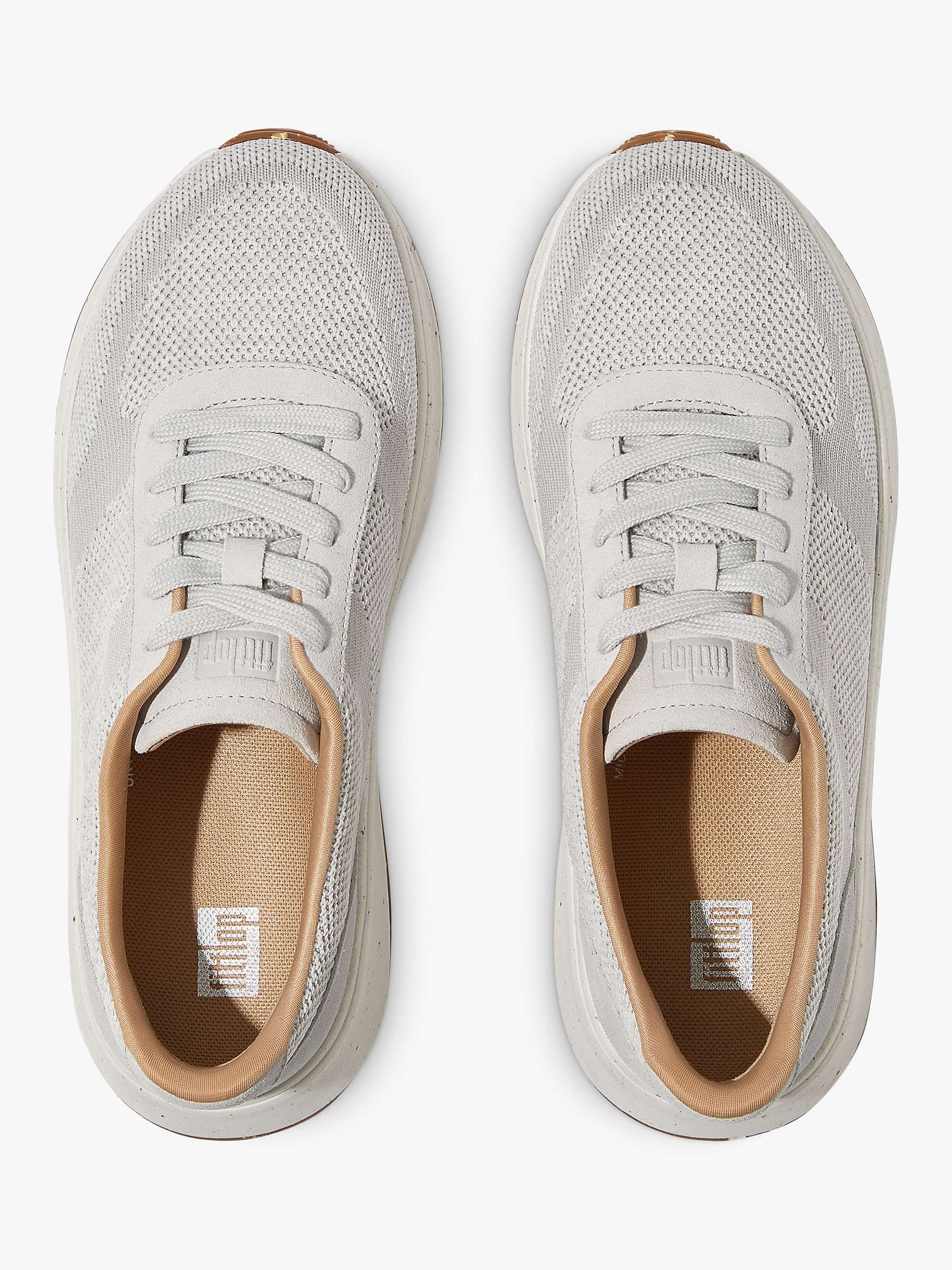 Buy FitFlop F-Mode Knitted Trainers Online at johnlewis.com