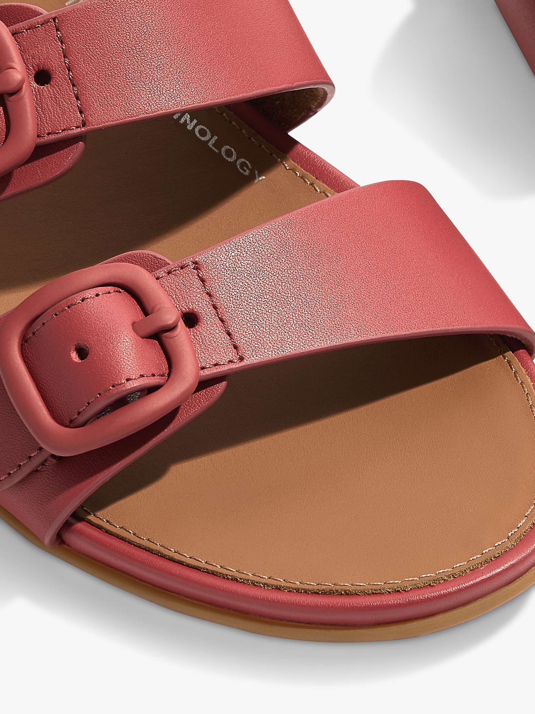 Buy FitFlop Gracie Leather Sliders Online at johnlewis.com