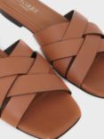 Hobbs Annie Woven Leather Slider Sandals