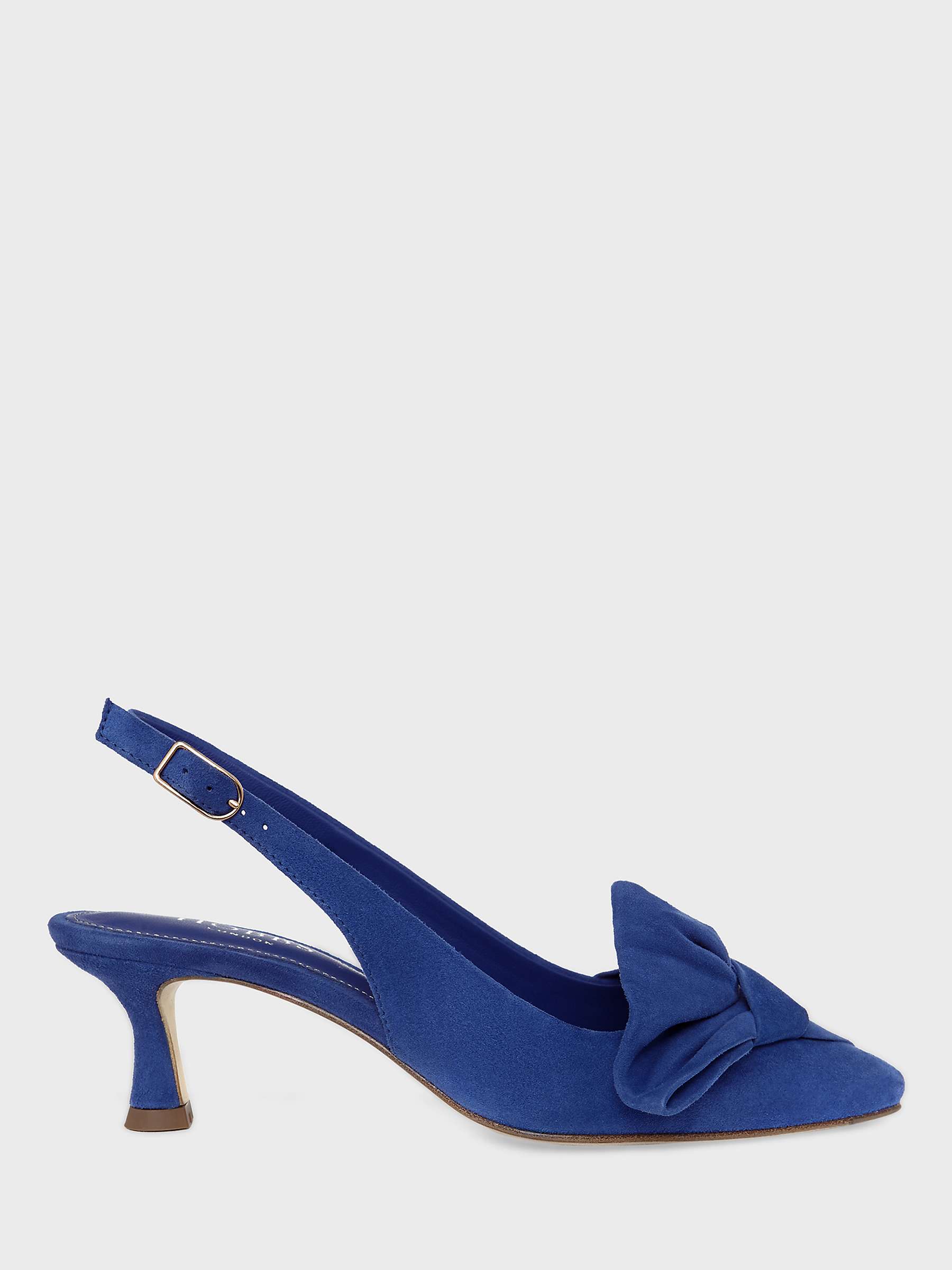 Buy Hobbs Francis Slingback Suede Court Shoes Online at johnlewis.com