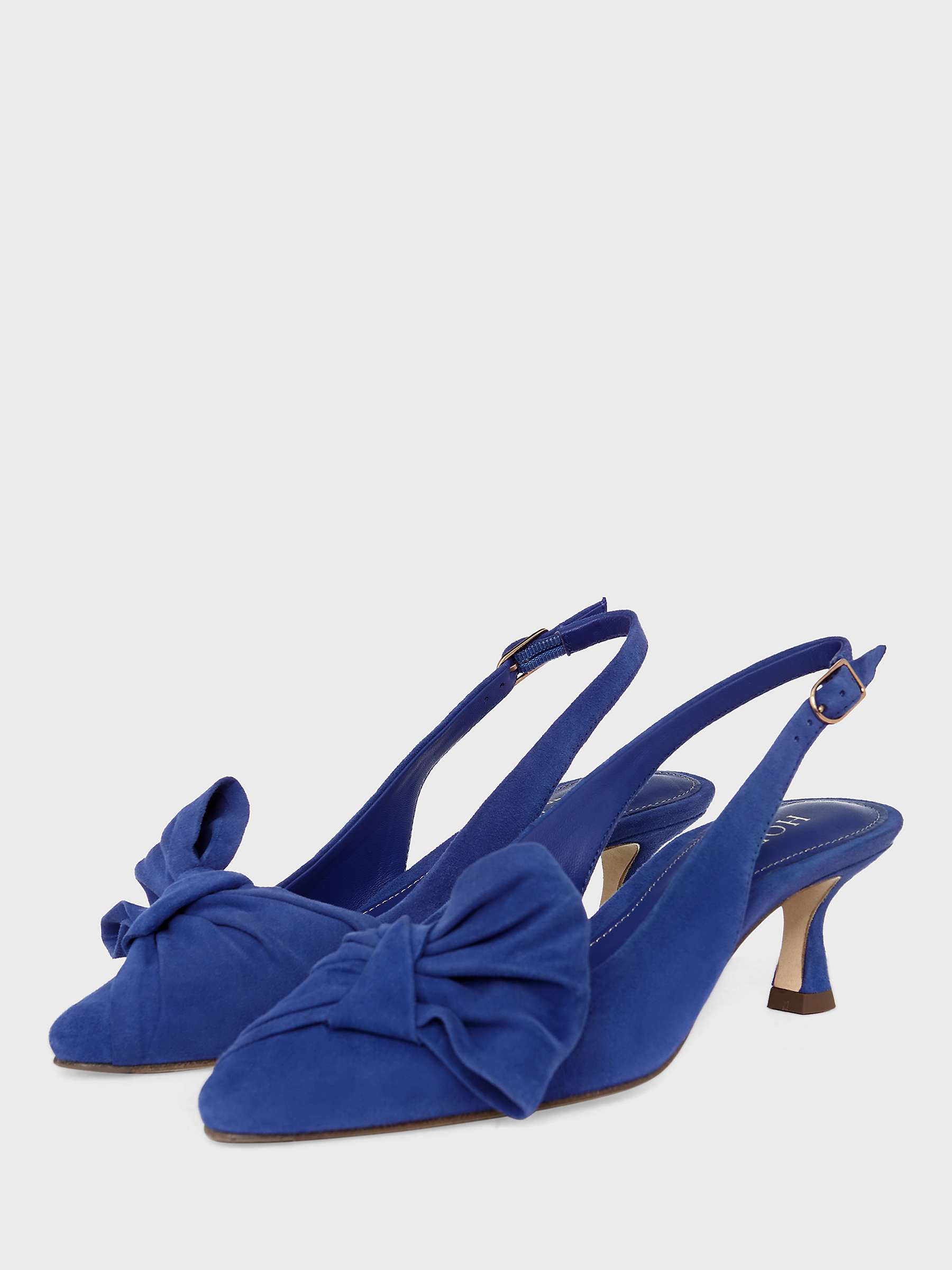 Buy Hobbs Francis Slingback Suede Court Shoes Online at johnlewis.com