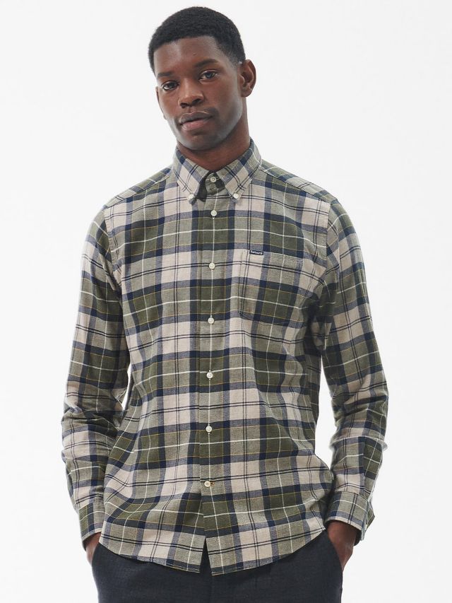 Barbour clearance shirts Green