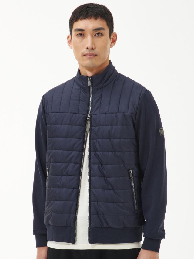 Barbour sweater hot sale jacket