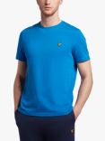 Lyle & Scott Cotton Logo T-Shirt, Bright Blue