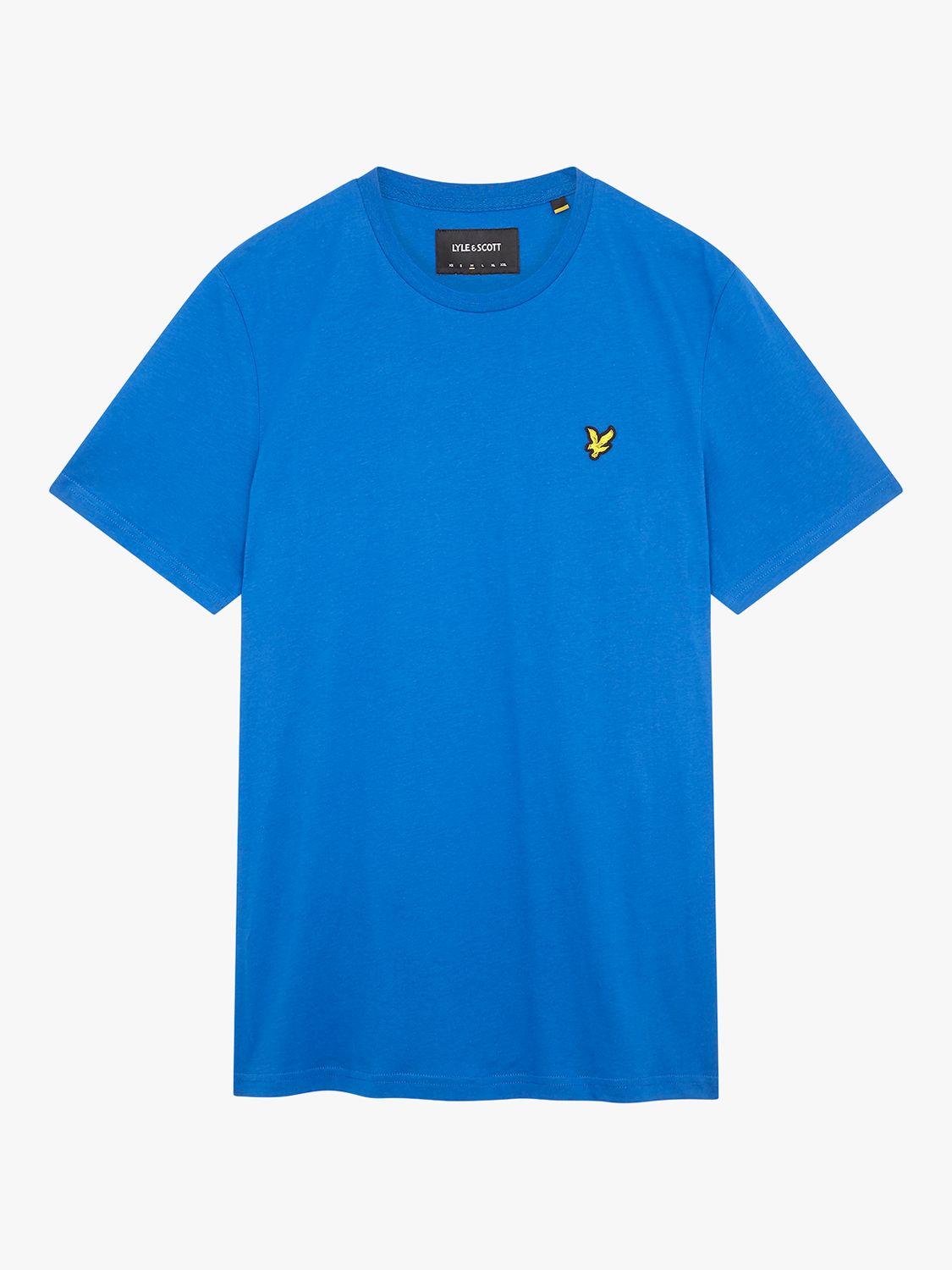 Lyle & Scott Cotton Logo T-Shirt, Bright Blue, XS