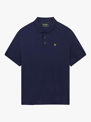 Lyle & Scott Short Sleeve Polo Shirt, Navy