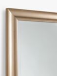 John Lewis Keswick Rectangular Wood Frame Wall Mirror, Silver