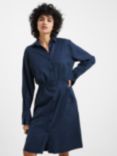 French Connection Andrea Plain Shirt Dress, Marine