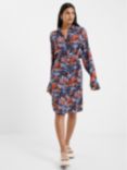 French Connection Adalina Shirt Dress, Blue/Multi