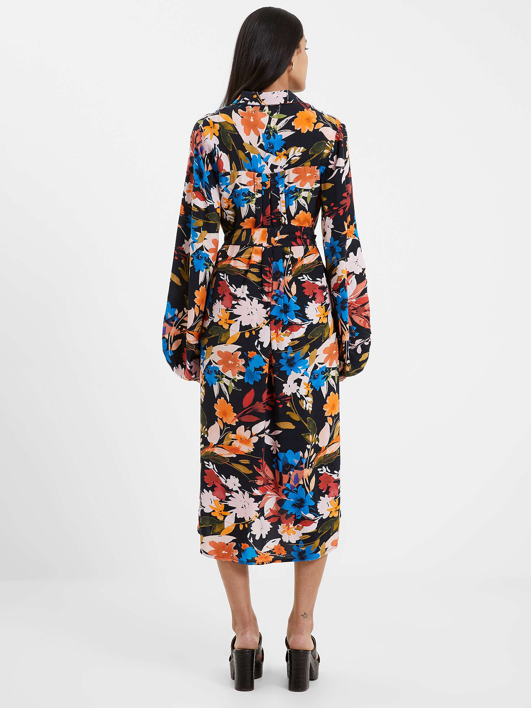 Buy French Connection Brook Delphine Shirt Dress, Multi Online at johnlewis.com
