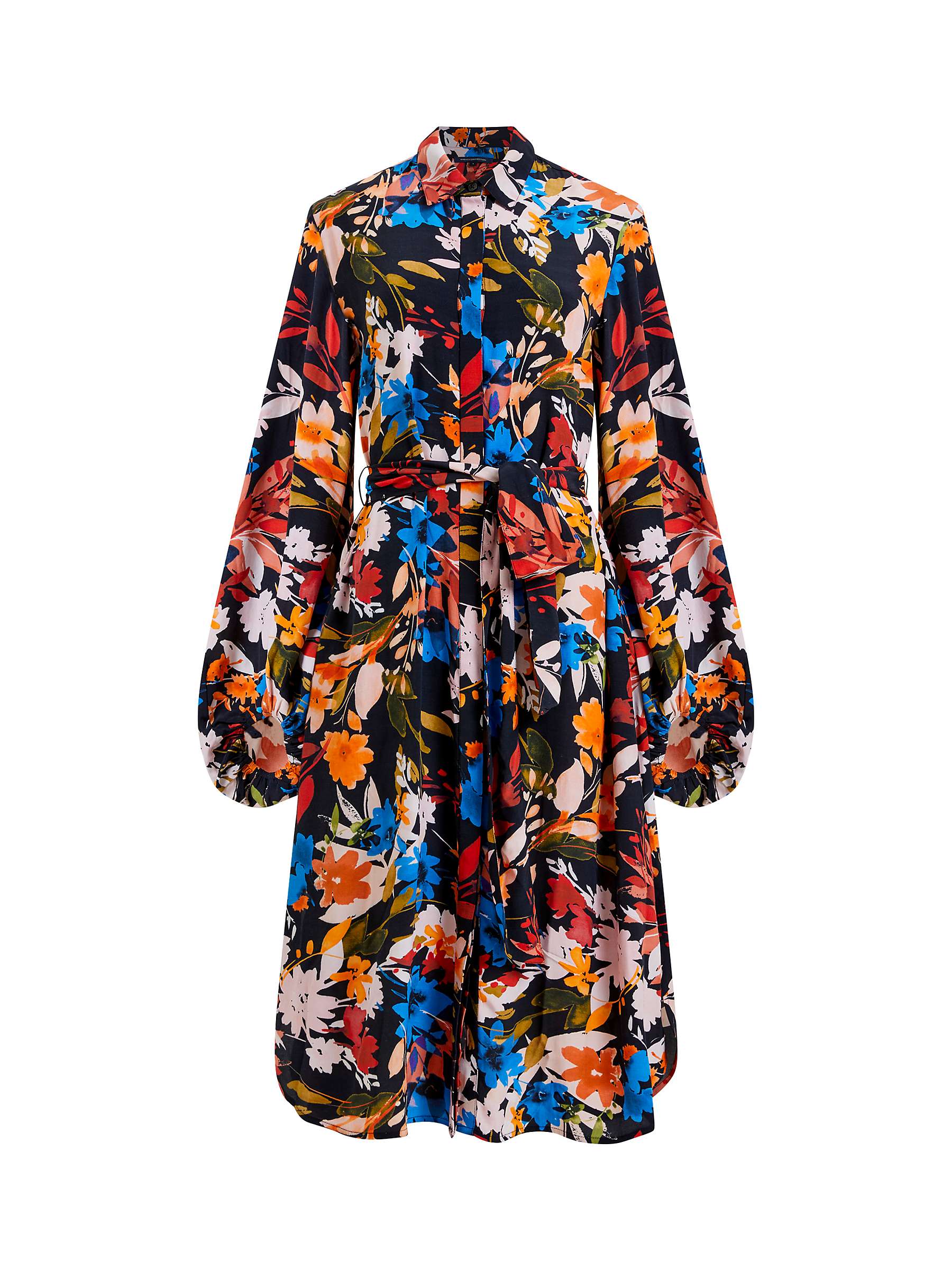 Buy French Connection Brook Delphine Shirt Dress, Multi Online at johnlewis.com