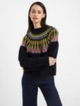 French Connection Jolee Cotton Jumper, Multi