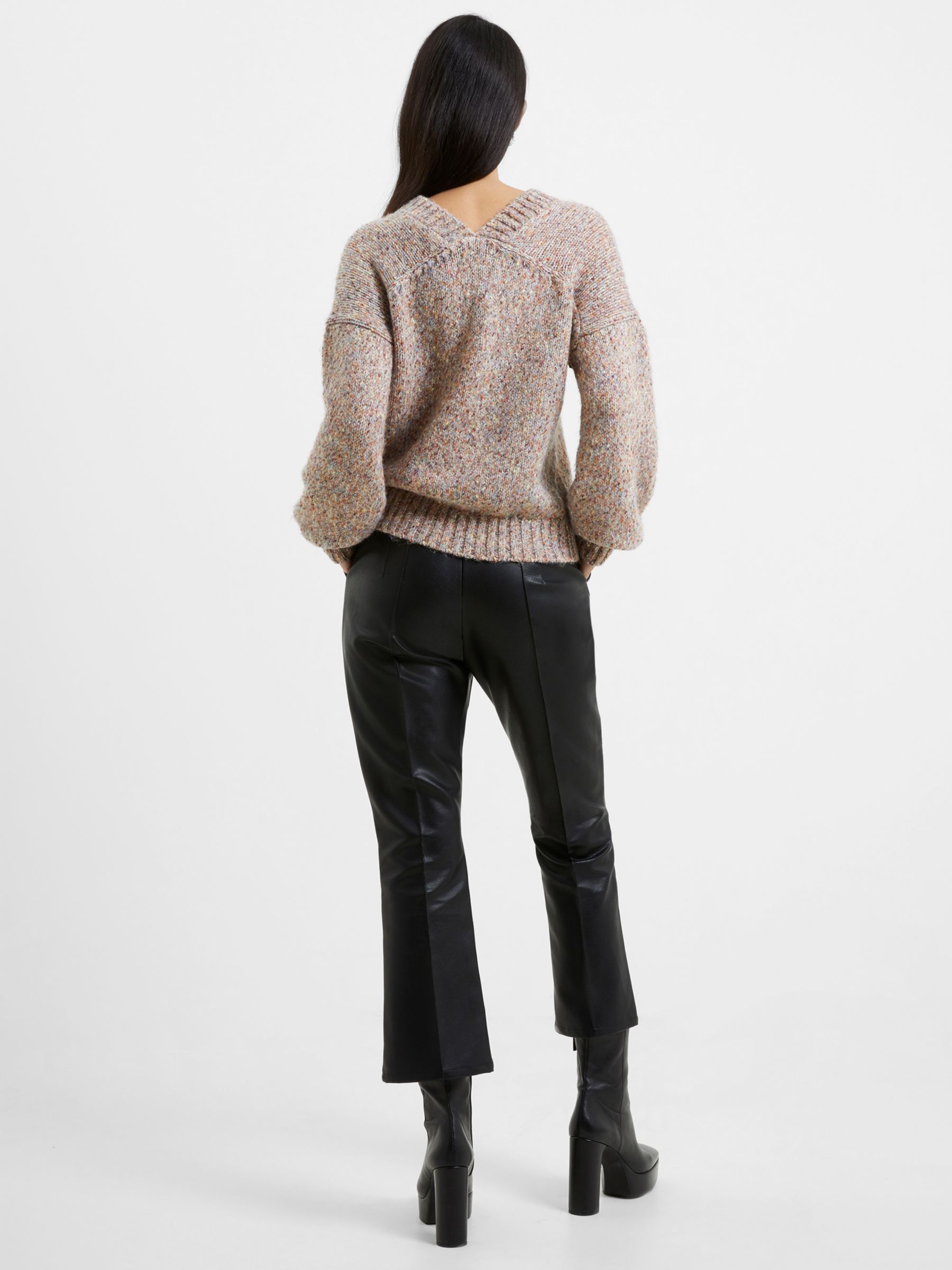 Buy French Connection Jill Marl Knit Jumper, Multi Online at johnlewis.com