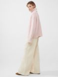 French Connection Jayla Roll Neck Jumper, Pink Crystal