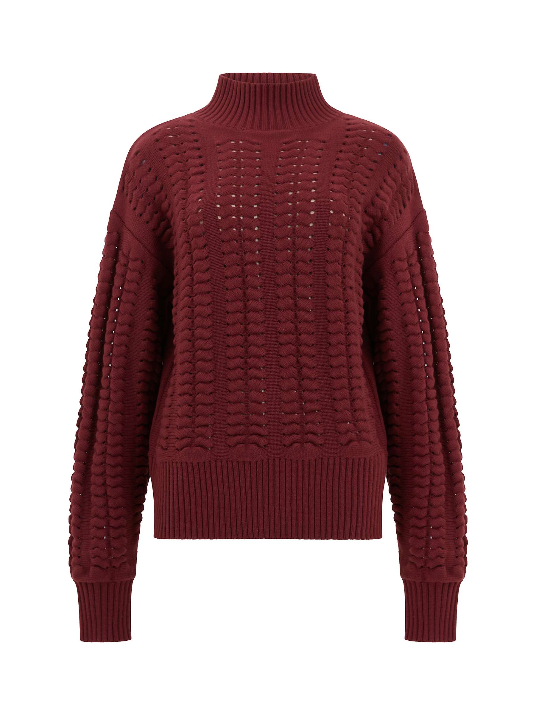 Buy French Connection Jolee Jumper, Chocolate Truffle Online at johnlewis.com