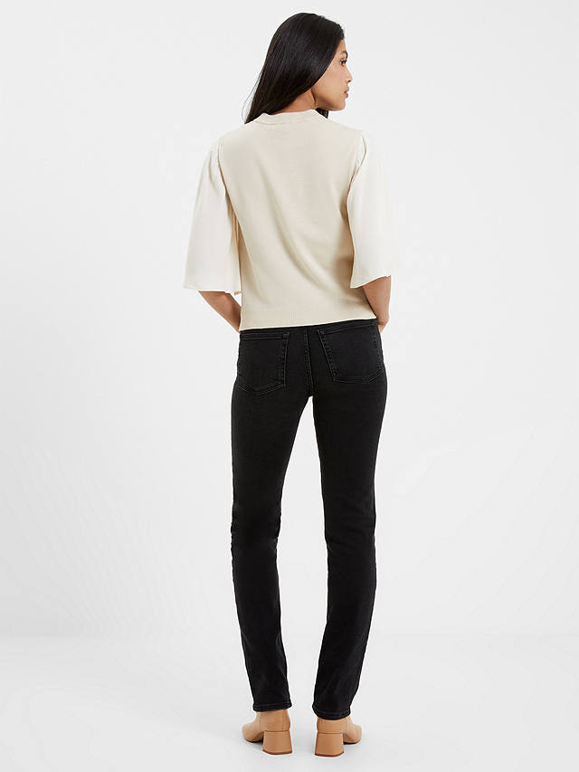 French Connection Krista Anglel Sleeve Jumper, Classic Cream