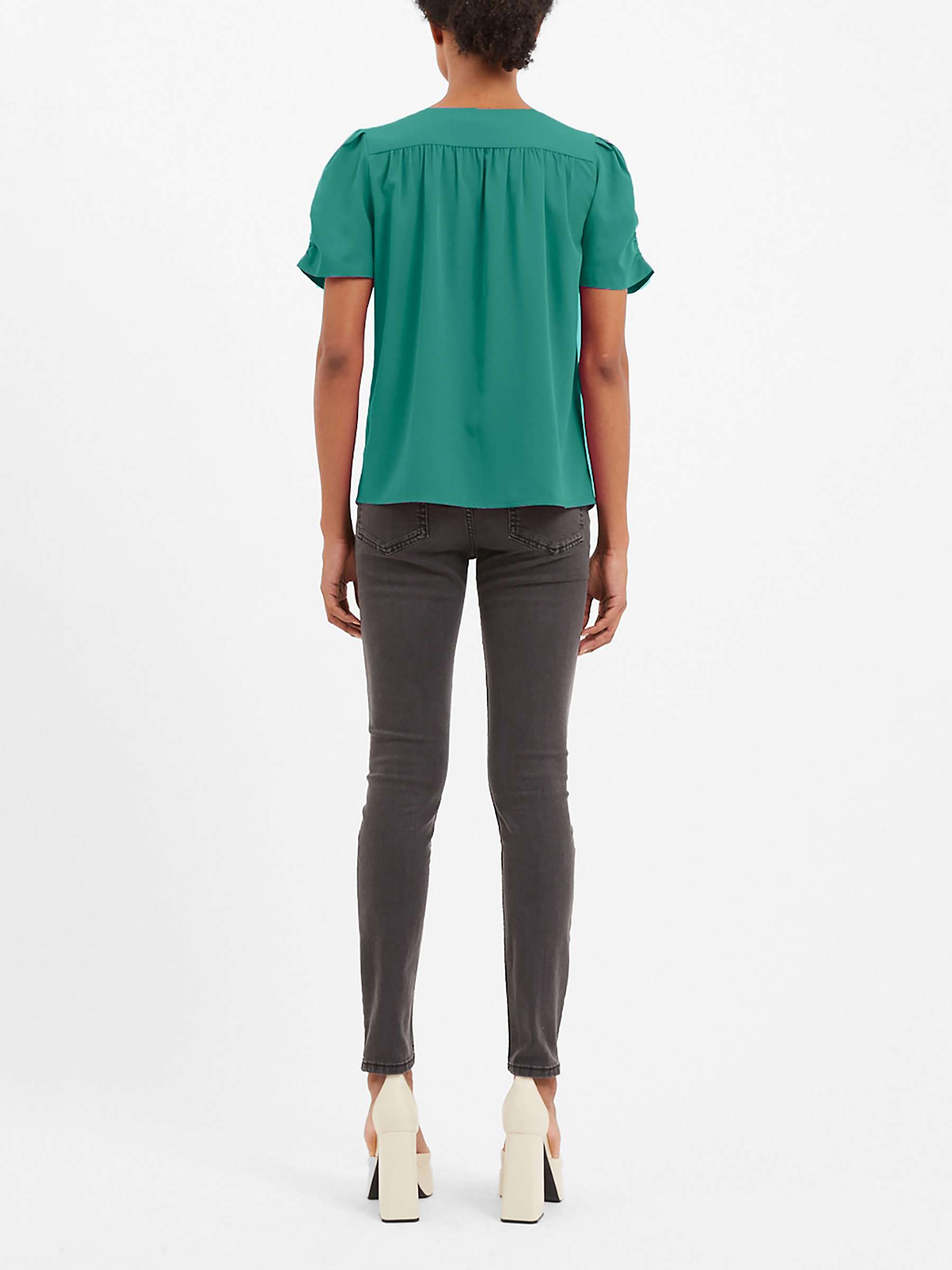 Buy French Connection Light Crepe Top Online at johnlewis.com