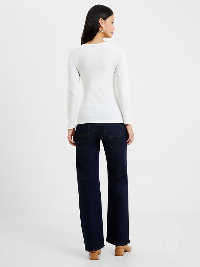 French Connection Rallie Top, Winter White