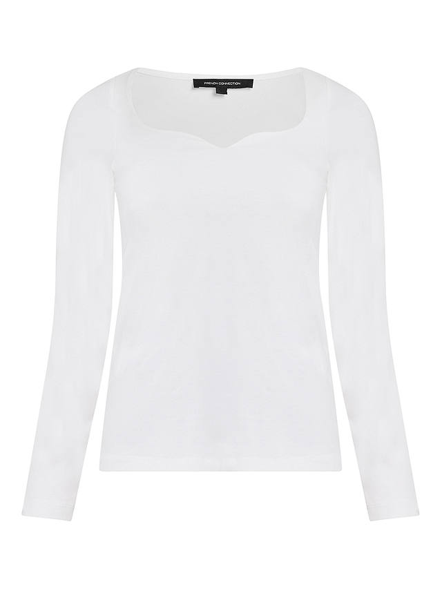 French Connection Rallie Top, Winter White