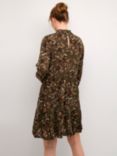 KAFFE Sally Amber Ecovero Dress, Grape Leaf, Grape Leaf