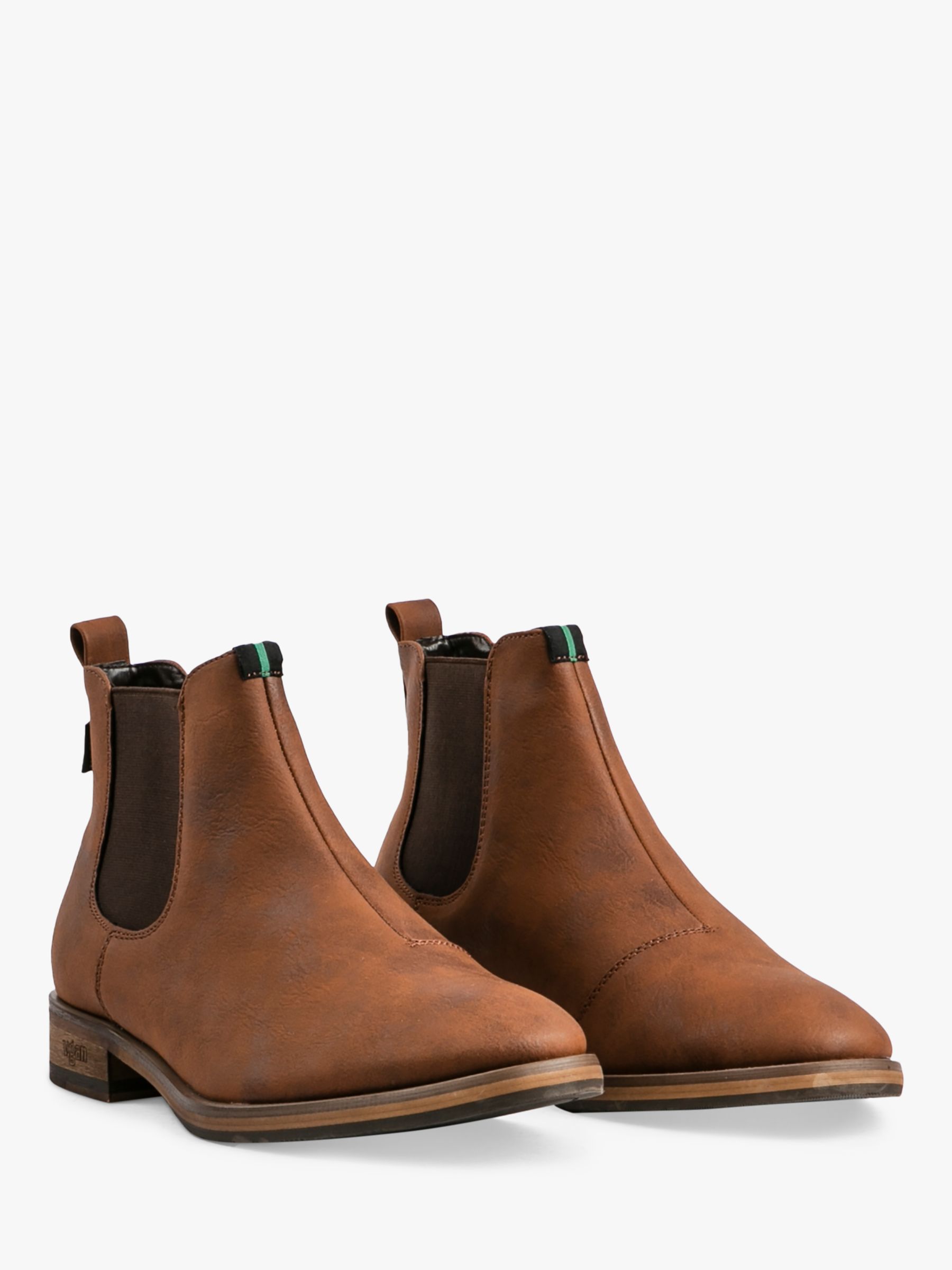 V.GAN Vegan Chilli Chelsea Boots Tan at John Lewis Partners