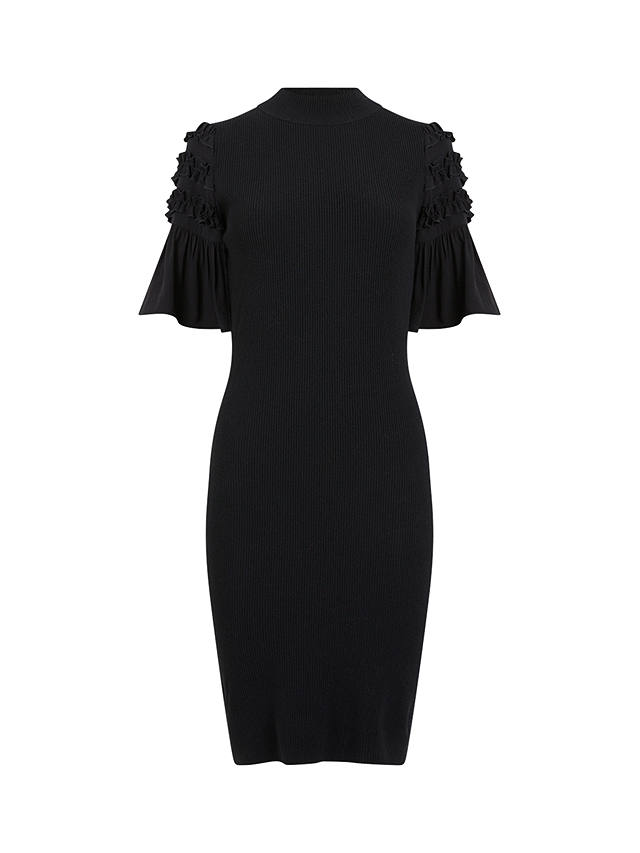 French Connection Krista Mini Dress, Black