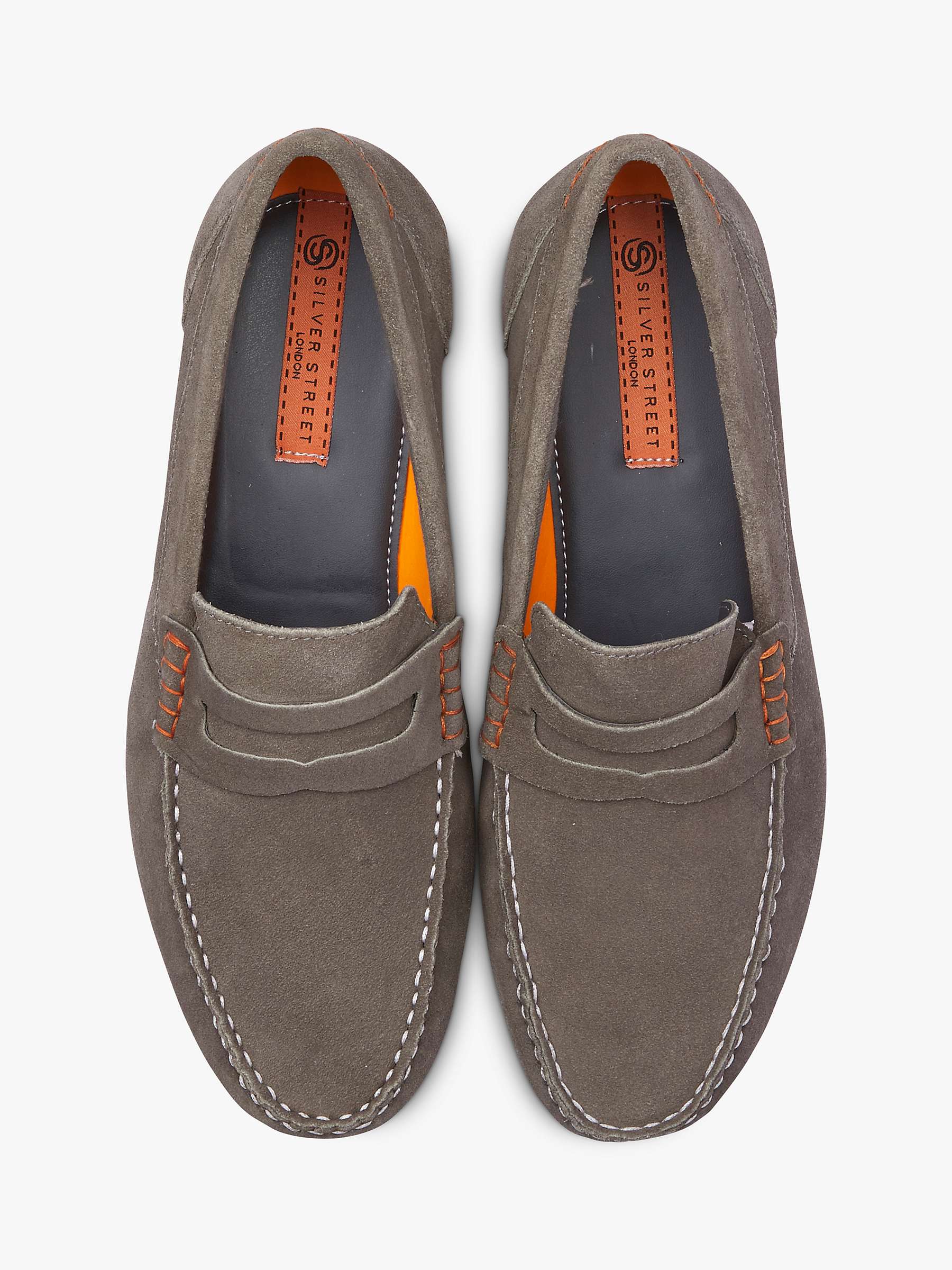 Buy Silver Street London Stanhope Suede Loafers Online at johnlewis.com