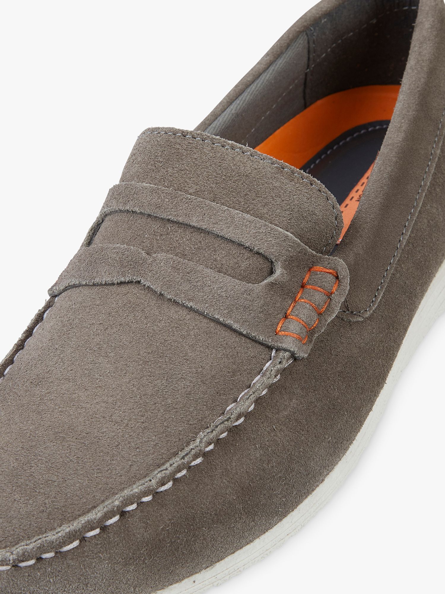 Silver Street Suede Loafers, at John Lewis & Partners