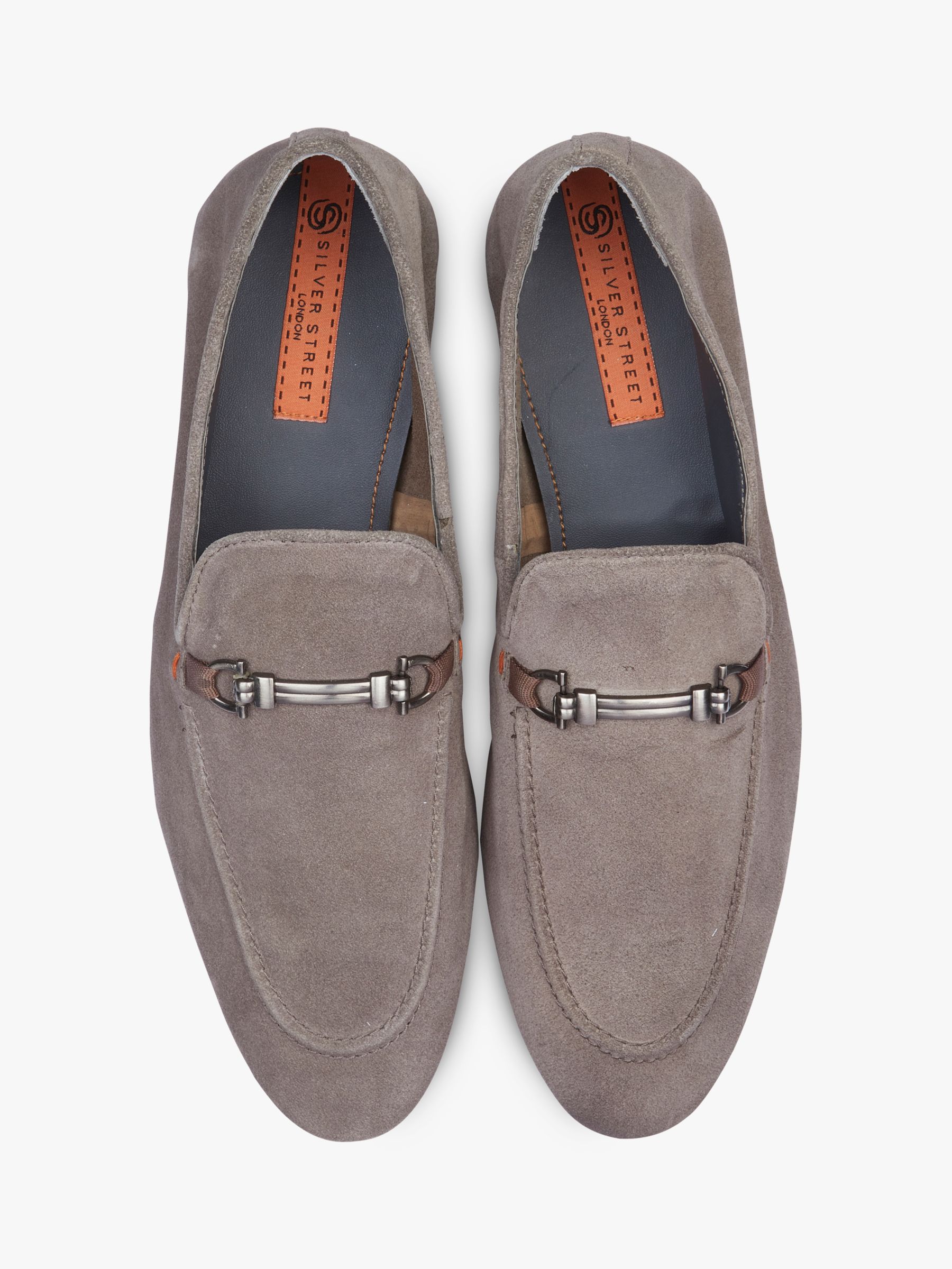 Buy Silver Street London Tottenham Suede Loafers Online at johnlewis.com