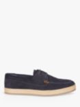 Silver Street London Northolt Suede Lace Up Moccasin Shoes