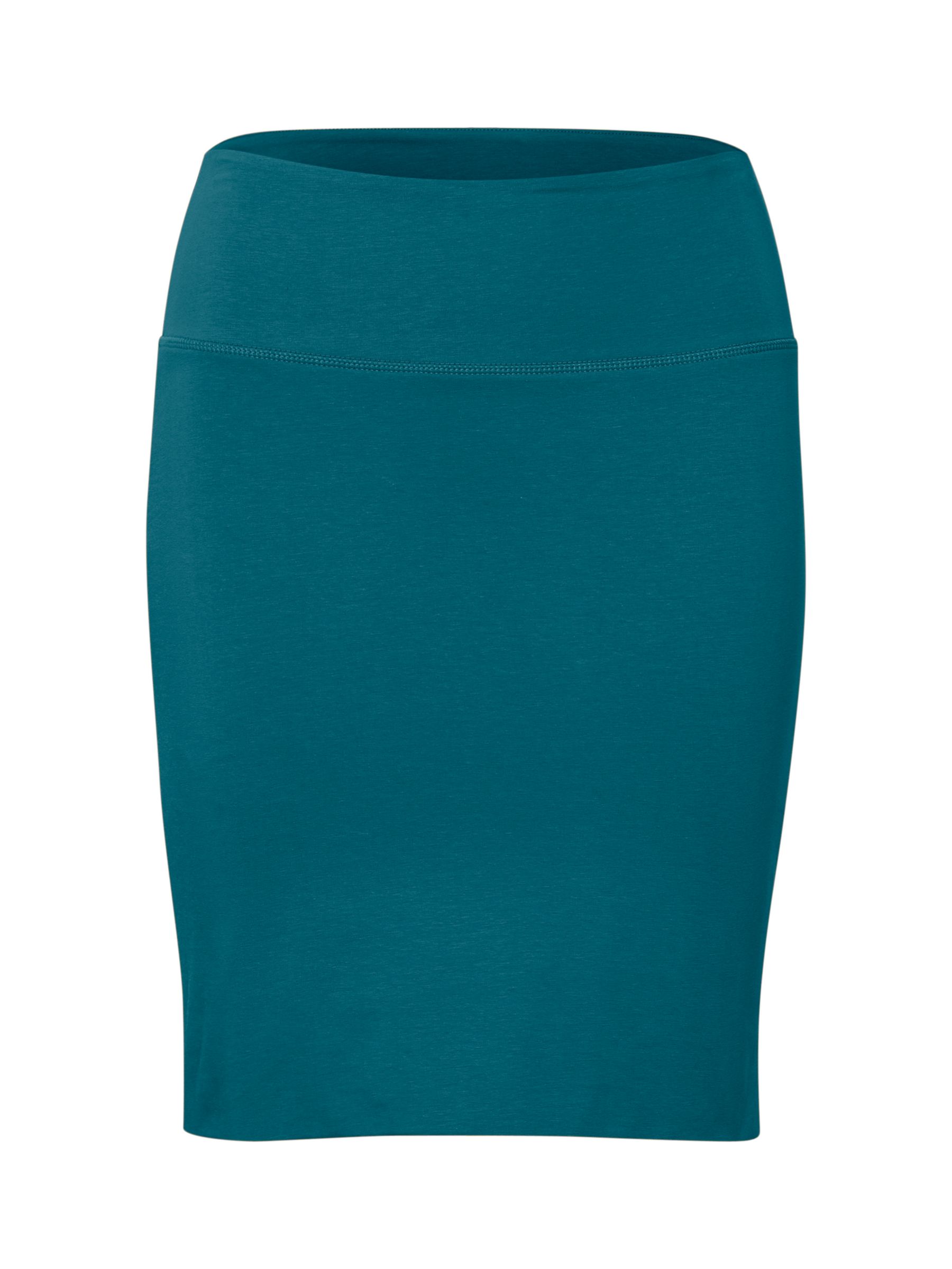 KAFFE Penny Jersey Pencil Skirt, Legion Blue at John Lewis & Partners