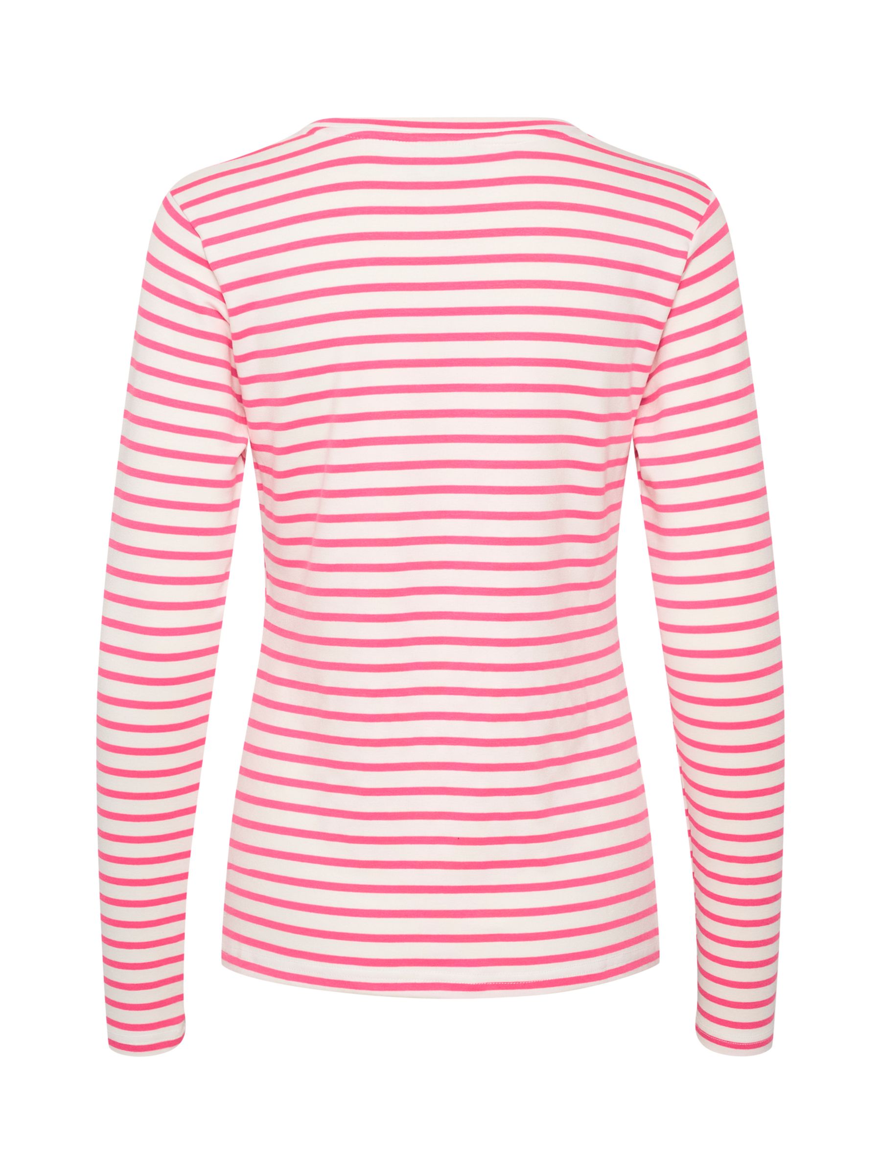 Buy KAFFE Liddy Striped Long Sleeve T-Shirt Online at johnlewis.com
