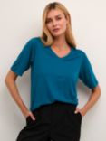 KAFFE Lise Half Sleeve V-Neck T-Shirt