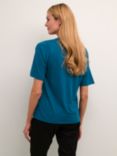 KAFFE Lise Half Sleeve V-Neck T-Shirt