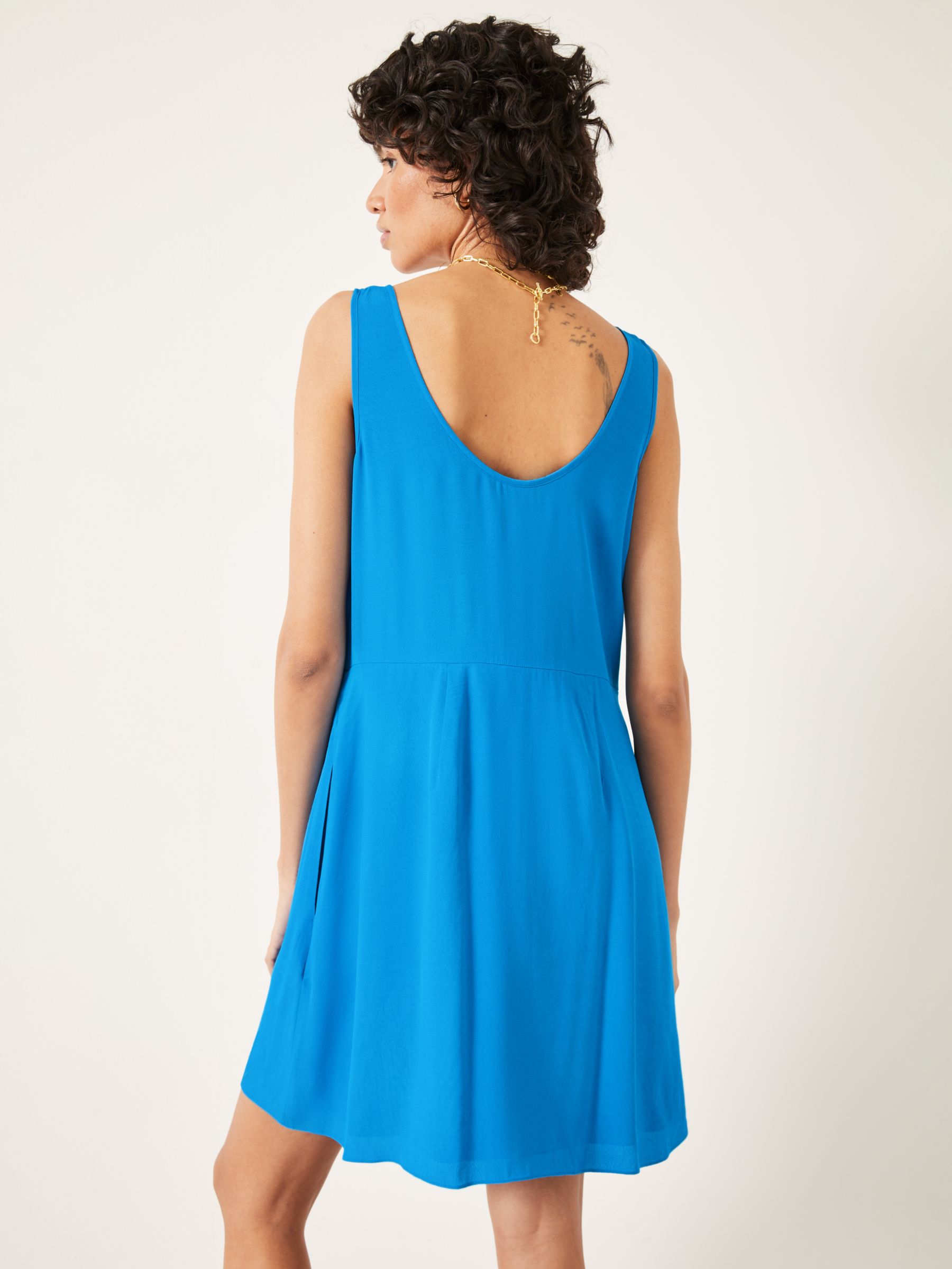 HUSH Rebekah Mini Dress Bright Blue