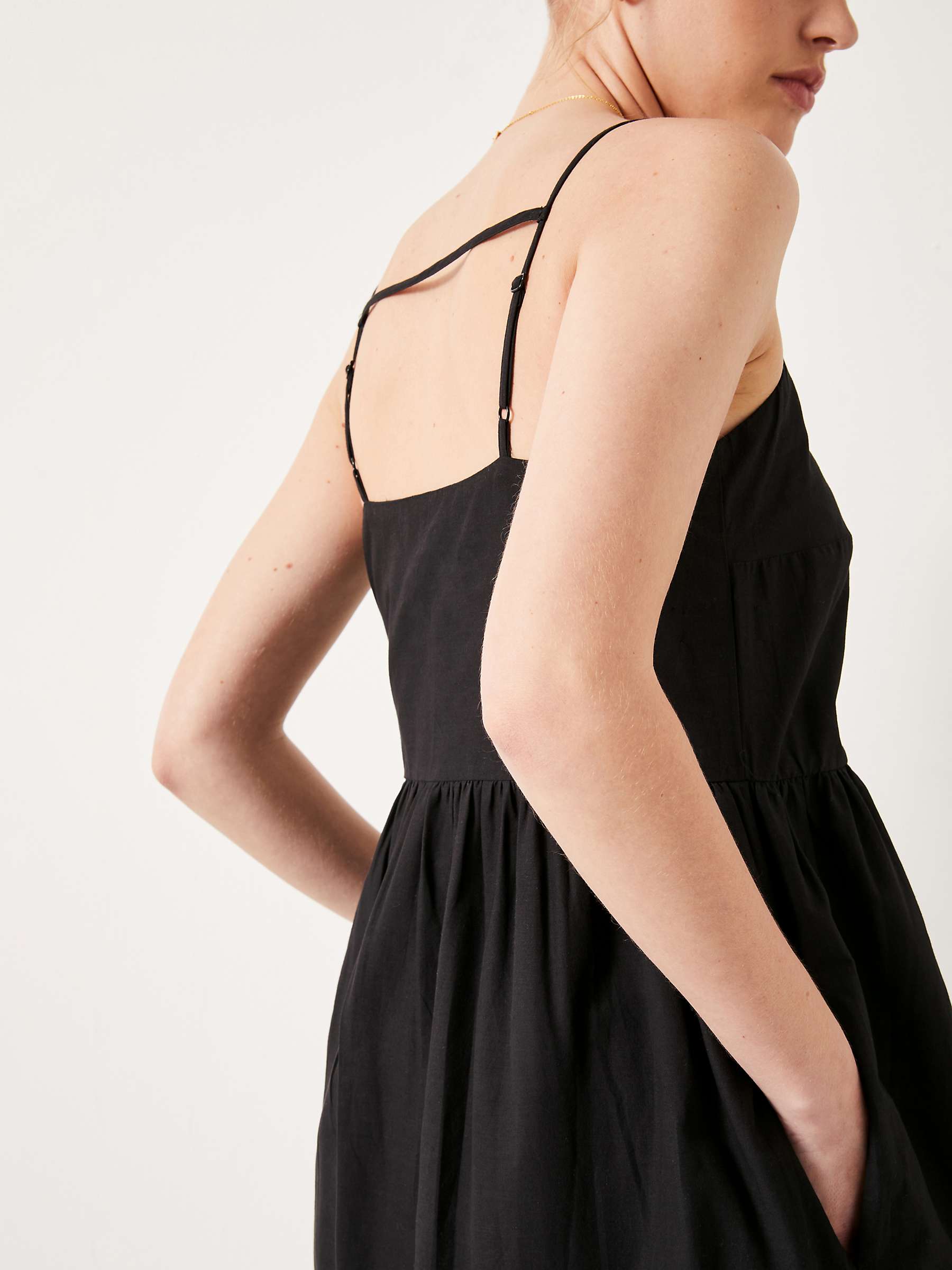 Buy HUSH Neesha Broderie Midi Dress Online at johnlewis.com