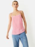 HUSH Krista Double Strap Cami, Peach Pink