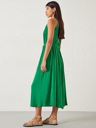 HUSH Lillie Plain Maxi Dress, Green