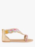 Angels by Accessorize Kids' Funshine Beaded Sandal, Multi