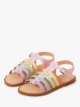 Angels by Accessorize Kids' Pastel Strap Gladiator Sandals, Multi