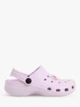Angels by Accessorize Kids' Flamingo Charm Clogs, Lilac