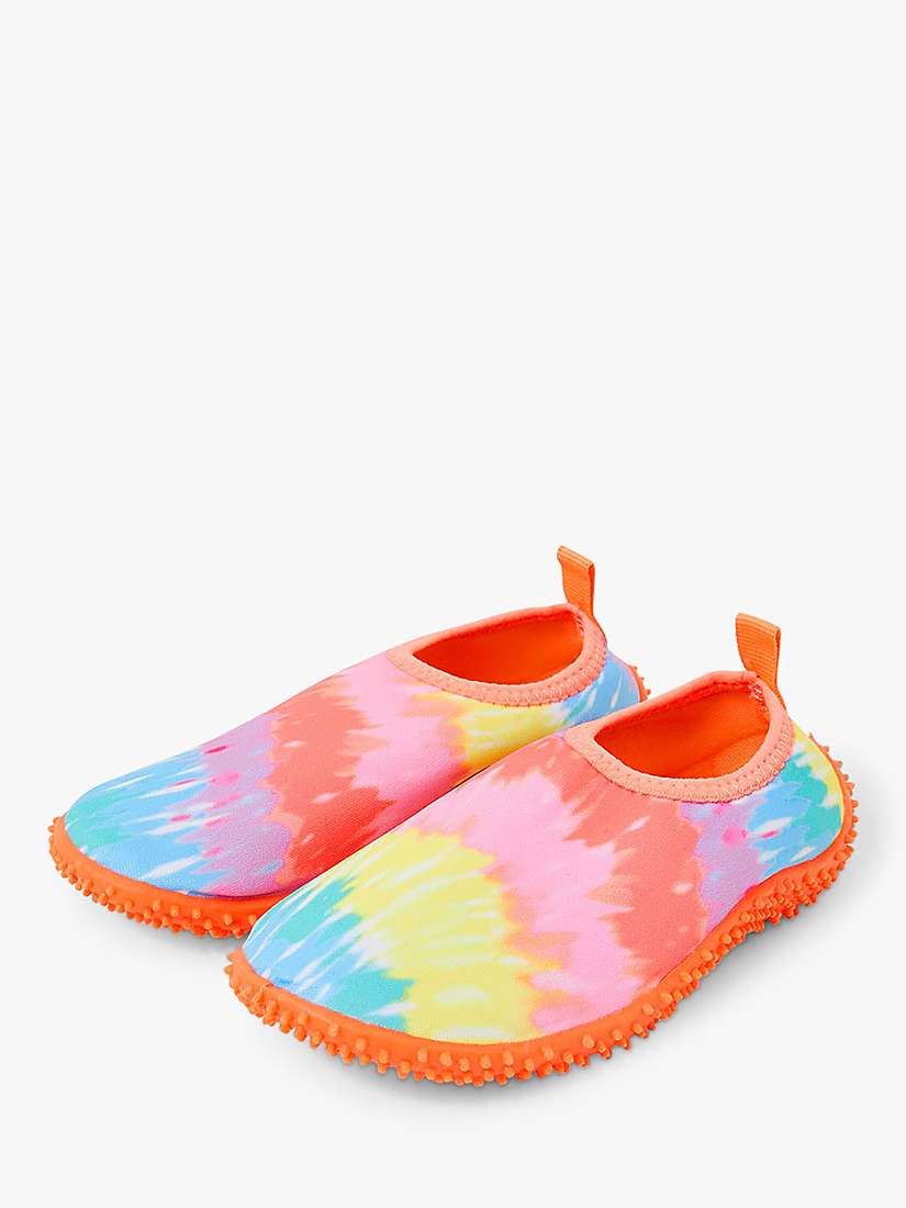 Buy Angels by Accessorize Kids' Tie Dye Swim Shoes, Multi Online at johnlewis.com