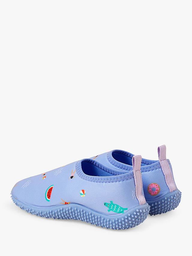 Angels by Accessorize Kids' Funshine Swim Shoes, Blue/Multi
