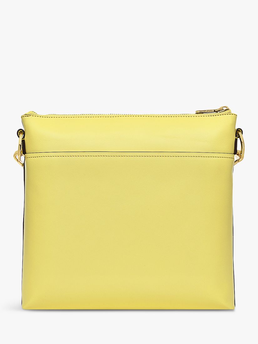 Radley Pockets 2.0 Medium Leather Cross Body Bag, Mimosa at John Lewis ...