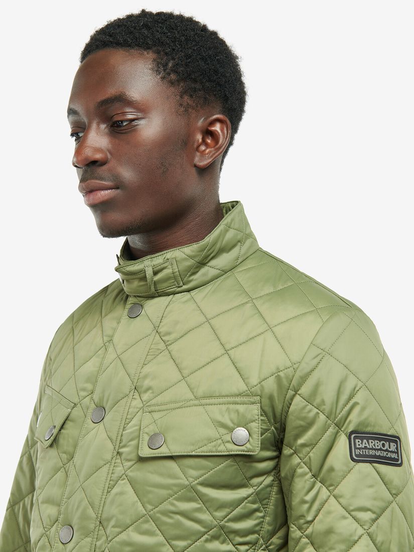 Barbour international ariel store quilt