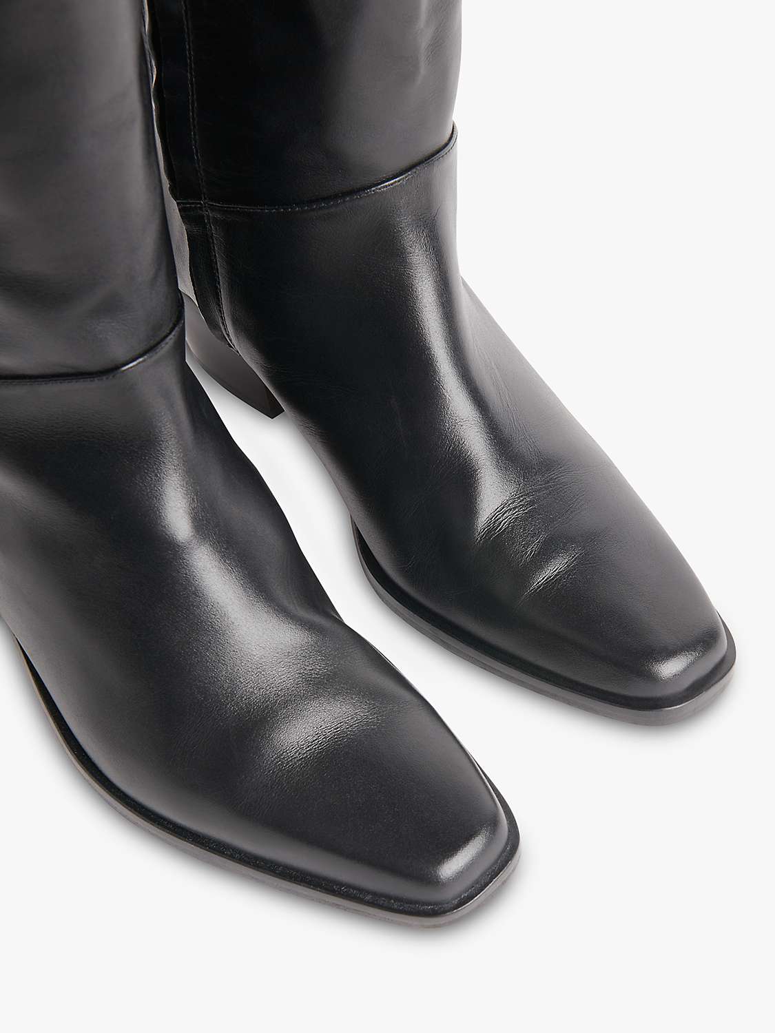 Buy Whistles Asa Block Heel Western Boots Online at johnlewis.com